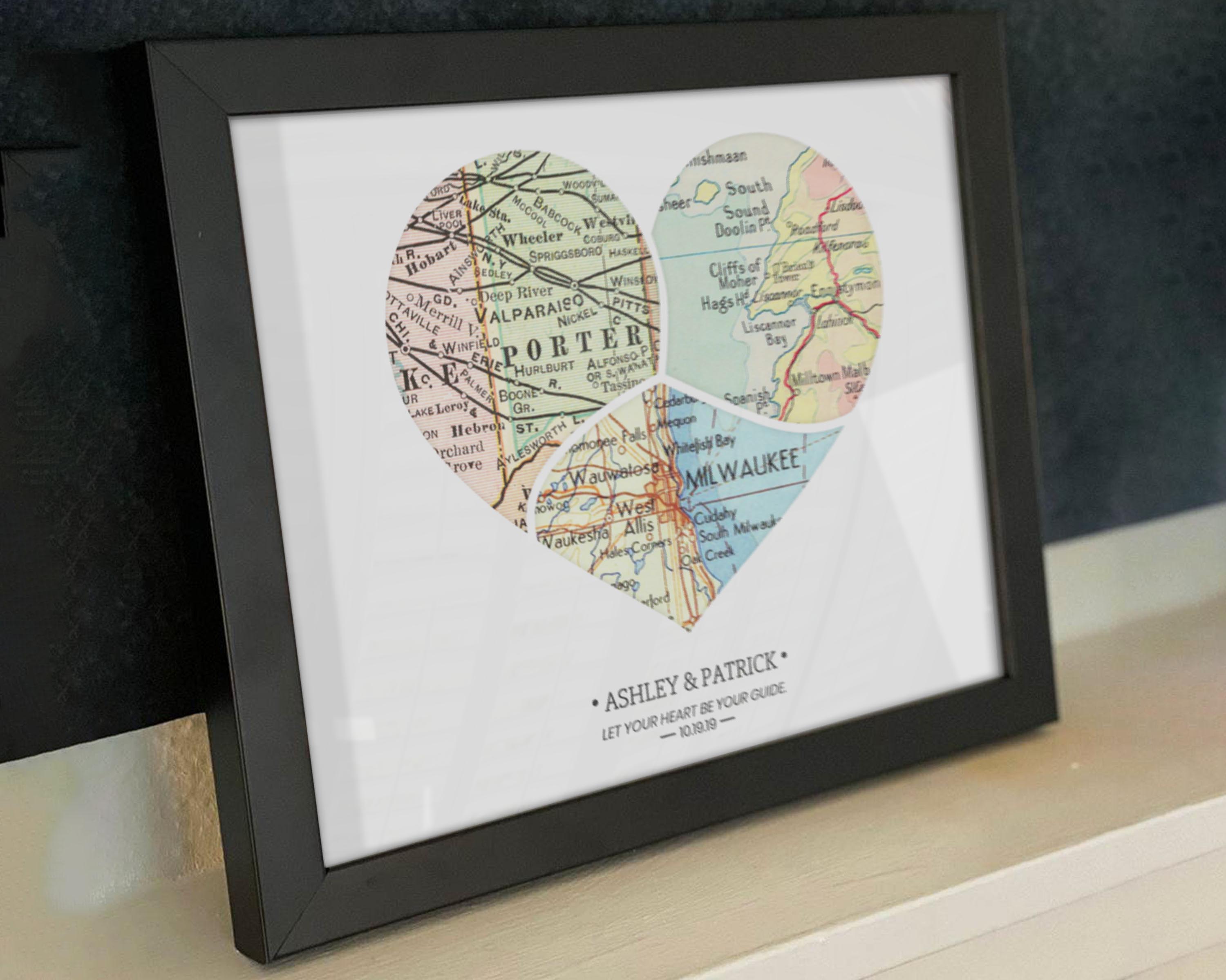 [Black Frame|10x8|3 Maps]