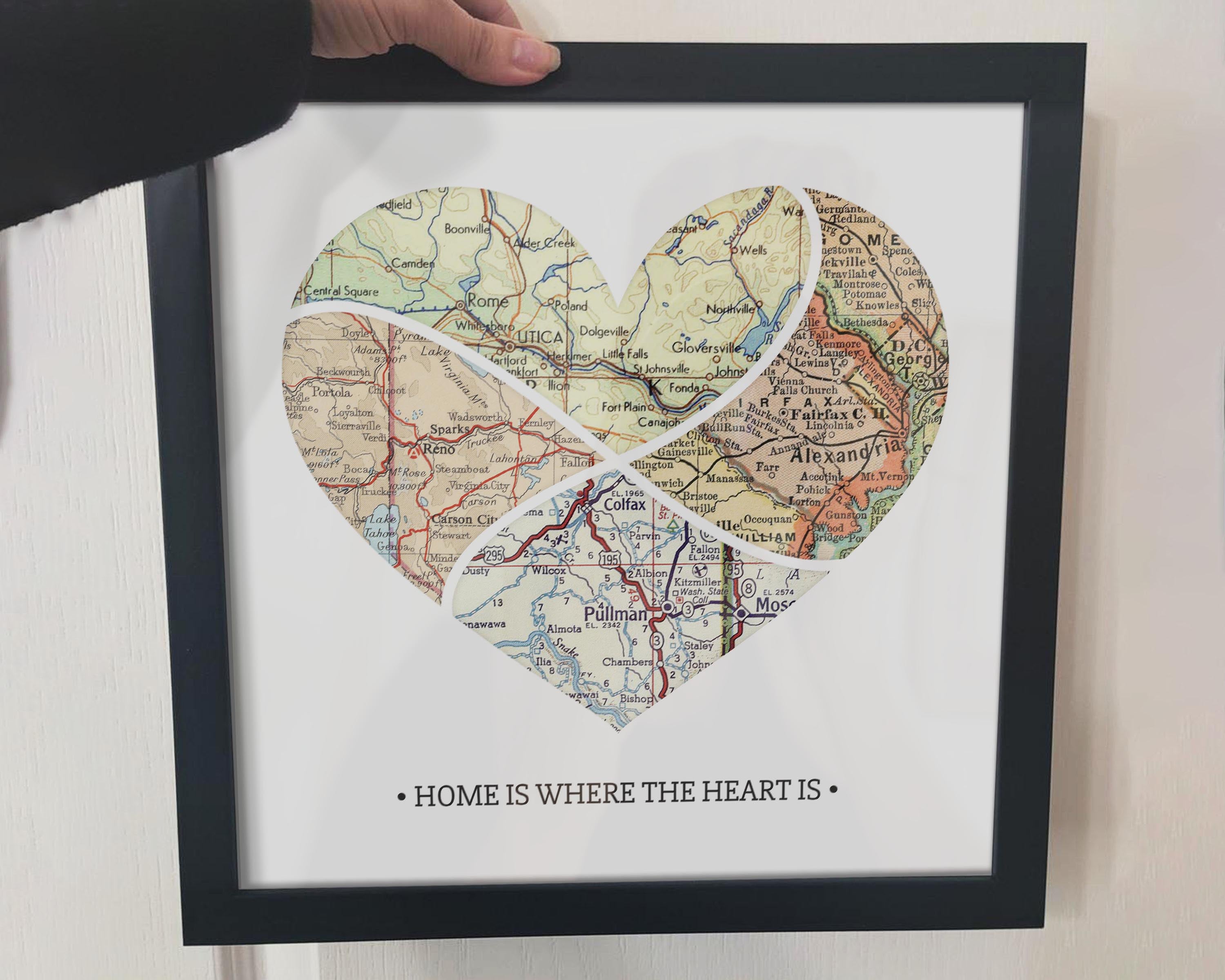 [Black Frame|12x12|4 Maps]