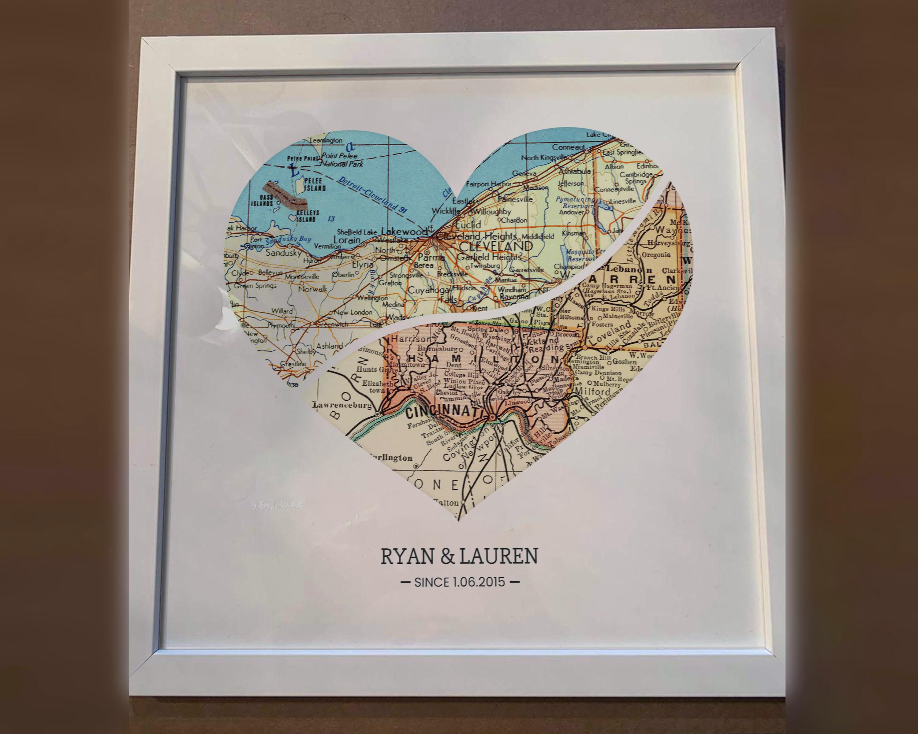 [White Frame|12x12|2 Maps]